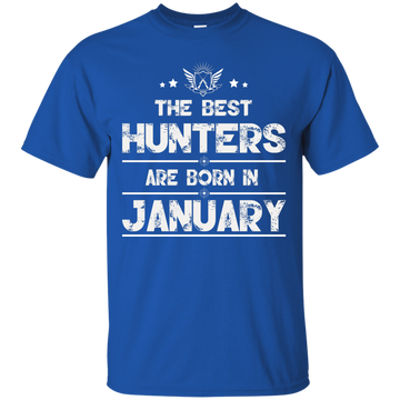 The Best Hunters Are Born in January Shirt, Hoodie, Tank