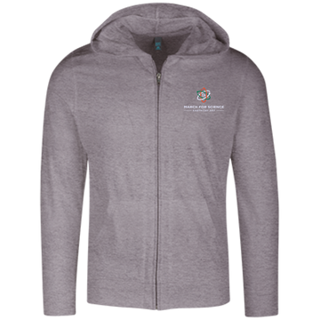 March for Science on Earth Day embroidered zip hoodies