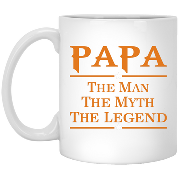 Papa The Man The Myth The Legend mug