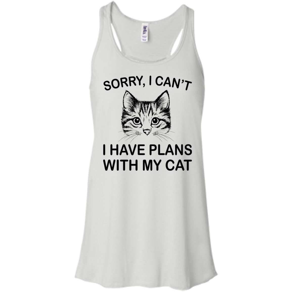 Sorry I Can't I Have Plans With My Cat Shirt, Hoodie, Tank