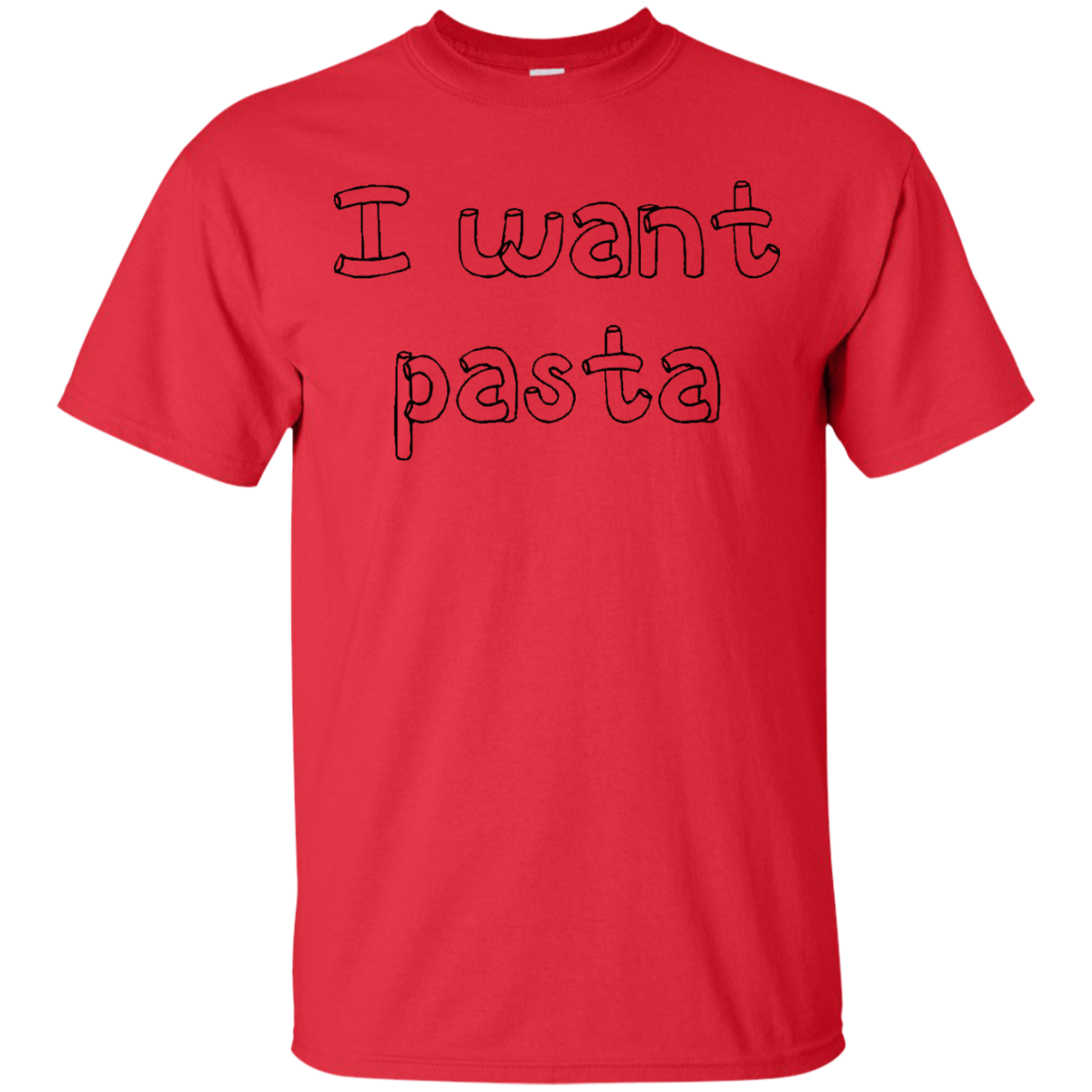 I Want Pasta shirt, tank, sweater