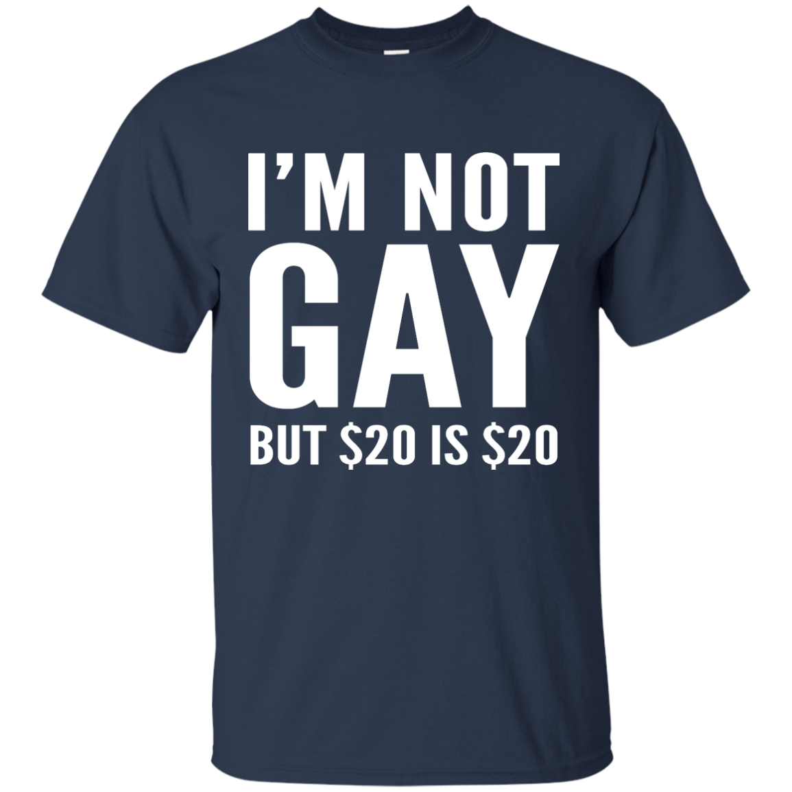I'm not Gay but $20 is $20 Shirt, Hoodie, Tank