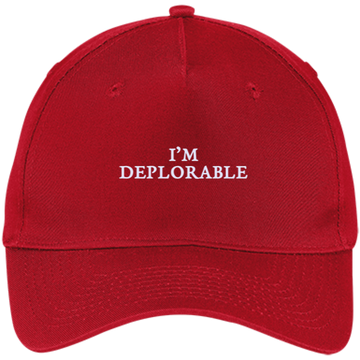 I'm Deplorable Hats: Twill cap/Snapback