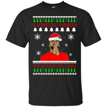 Drake I Know When Those Sleigh Bells Ring Christmas Sweater, Hoodie