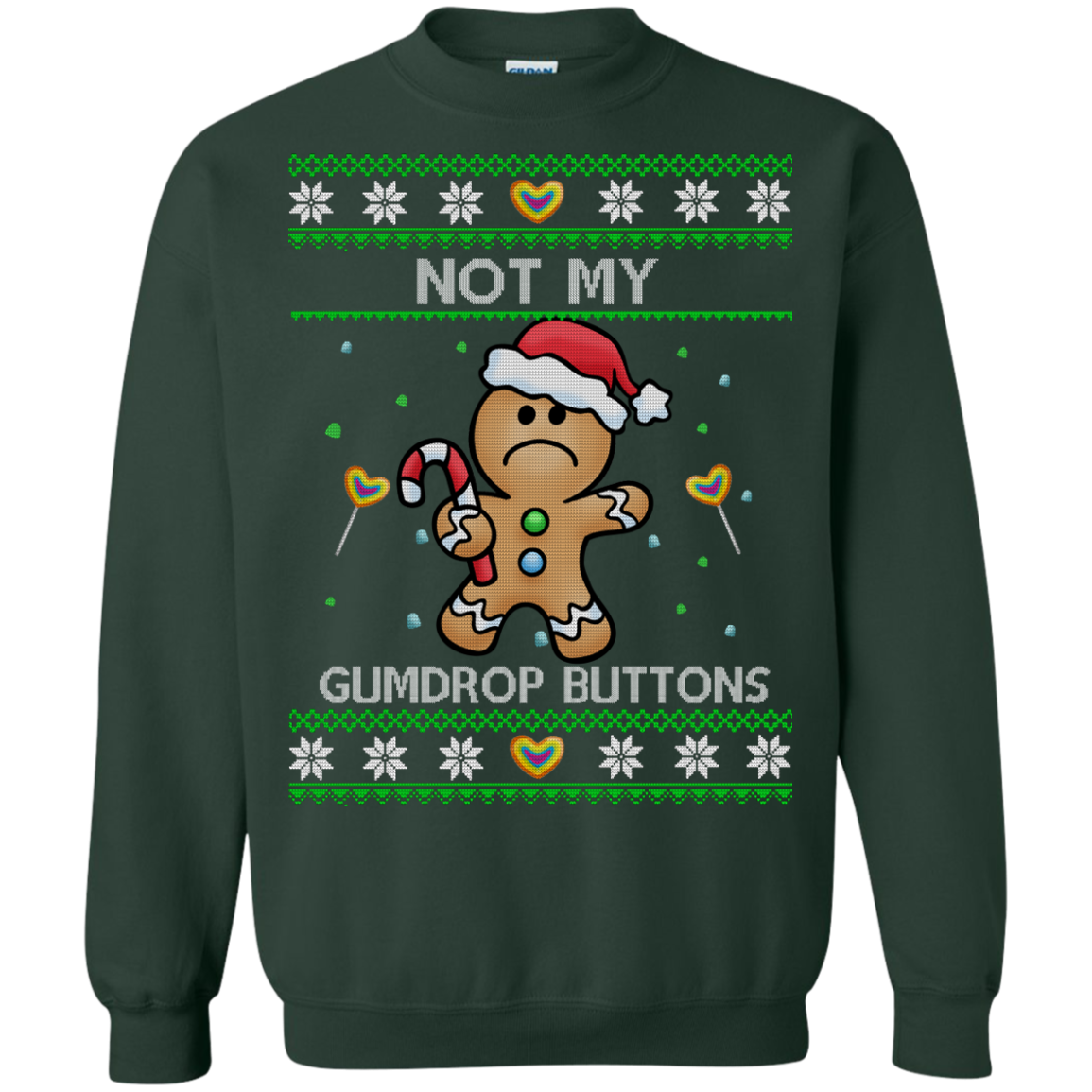 Shrek: Not My Gumdrop Buttons Christmas Sweater, Shirt, Hoodie