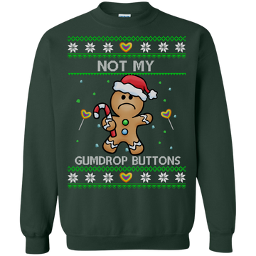Shrek: Not My Gumdrop Buttons Christmas Sweater, Shirt, Hoodie