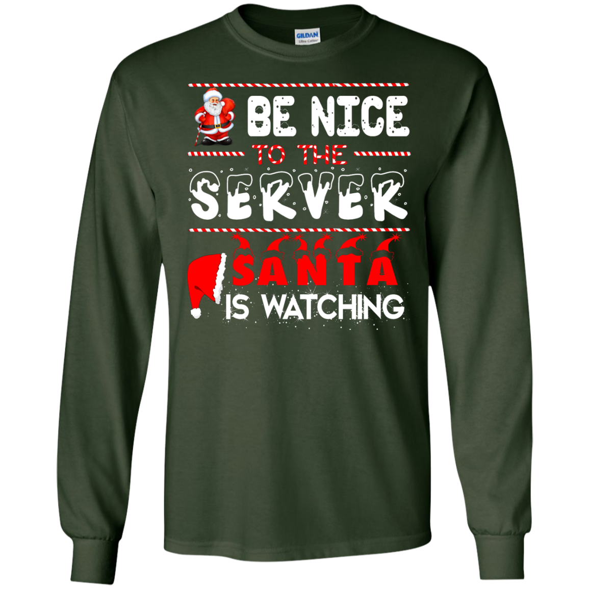 Be Nice To The Server Shirt, Hoodie, Tank - ifrogtees