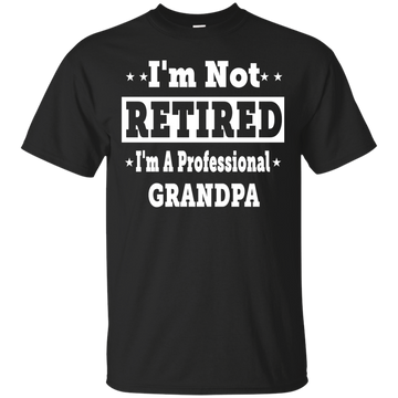 I'm Not Retired, I'm A Professional Grandpa T-Shirt, Hoodie