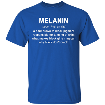 Melanin definition shirt, hoodie: Black girls magical