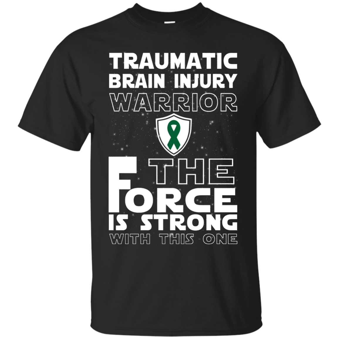 Traumatic Brain Injury Warrior The Force Is Trong Shirt, hoodie, tank