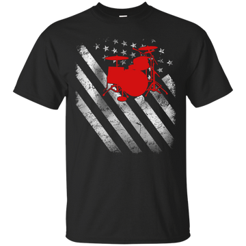 America Flag Drum shirt/hoodie/tank top
