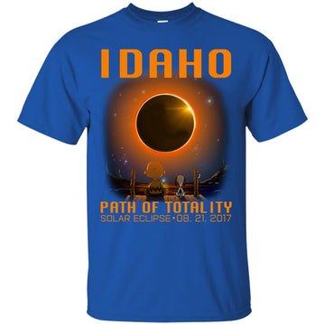 Snoopy and Charlie Brown - Idaho - Path of totality solar eclipse shirt
