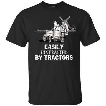 Easily distracted by tractors shirt, hoodie, tank