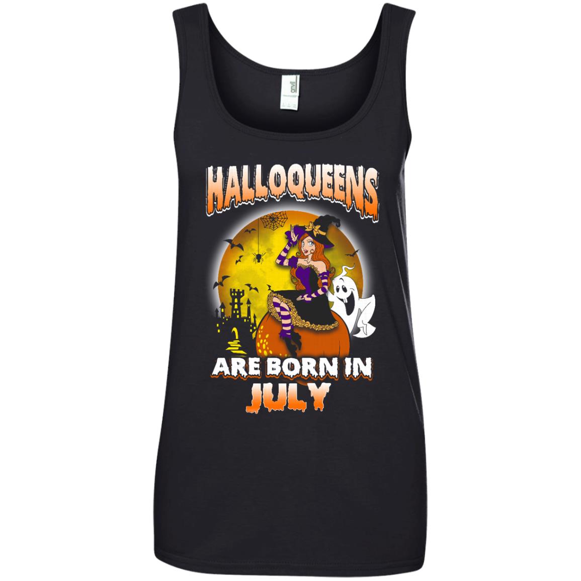 Halloqueens are born in July shirt, hoodie, tank