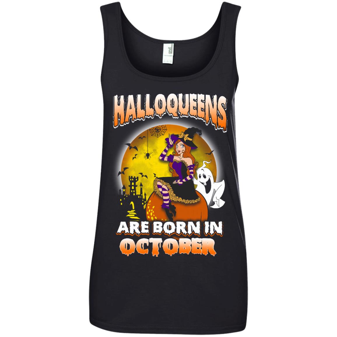 Halloqueens are born in October shirt, hoodie, tank
