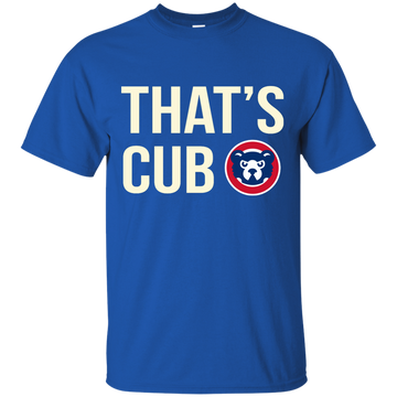 That's Cub shirt - That would be Cub shirt