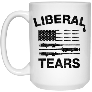 Liberal Tears American Flag Mugs