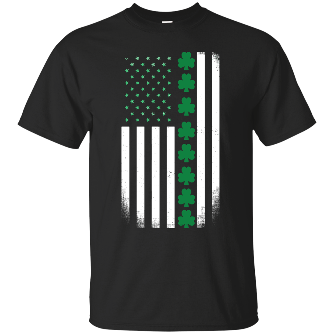 St. Patrick's Day: Irish American Flag Shirt, Tank