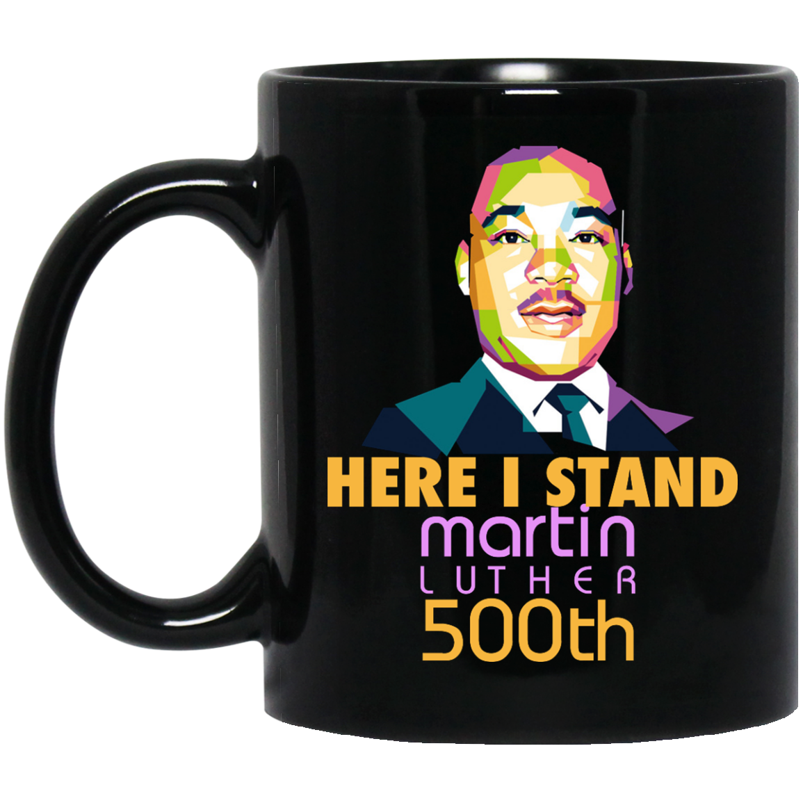 Here I stand, Martin Luther 500th mugs