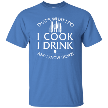 I Cook, I Drink and I Know Things