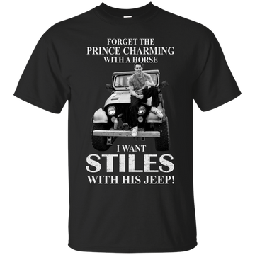 Forget the Prince Charming with a horse I want Stiles with his jeep shirt, hoodie