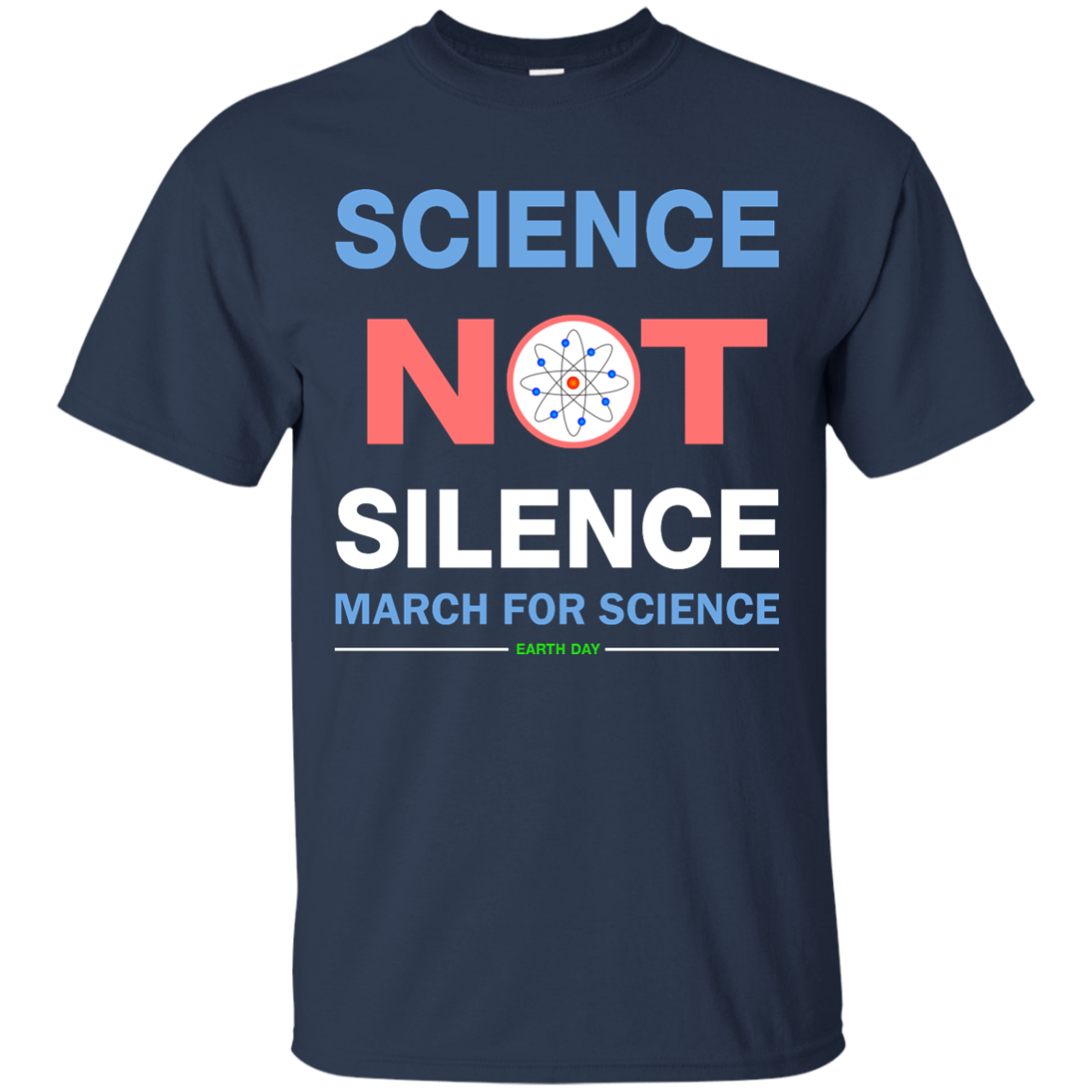 March for Science: Science Not Silence Shirt, Hoodie, Tank