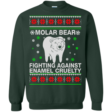 Molar Bear Fighting Against Enamel Cruelty Sweater, Shirt, Hoodie