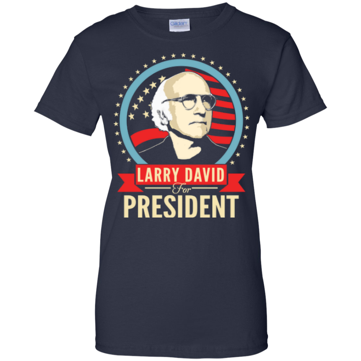 Larry David for President tee/tank/hoodie - ifrogtees