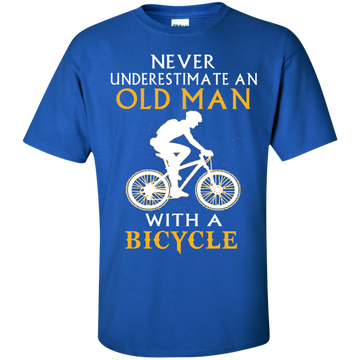 Old man with a Bicycle Men t-shirt/hoodie/tank