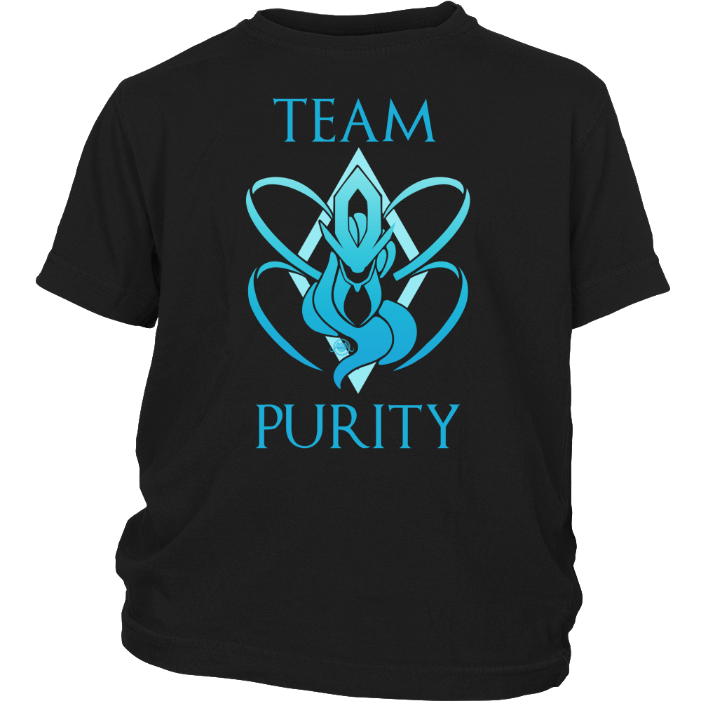 Team Purity - Mystic Tshirt Stay true to the blue! - ifrogtees